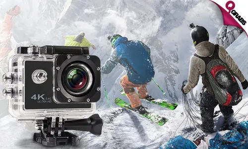Sports Camera Ultra HD 4K Pixels with WIFi!